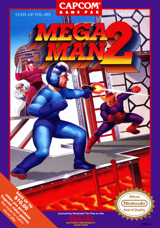 Mega Man 2 (USA) box art